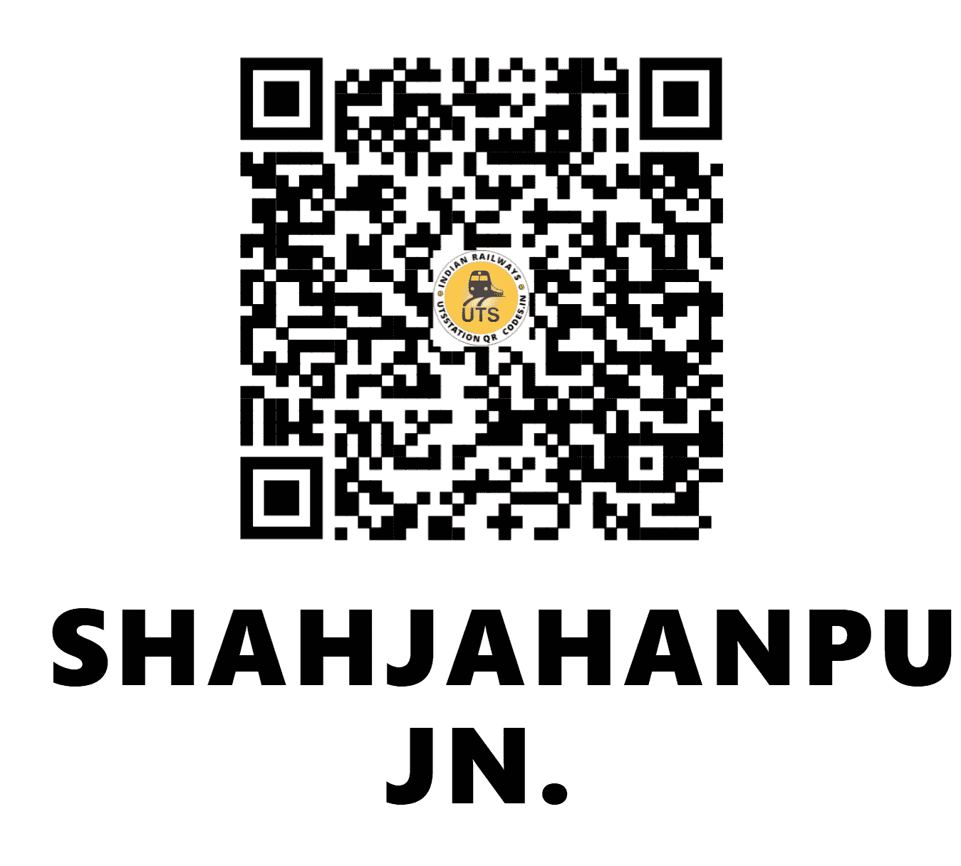 UTS QR Code for SHAHJAHANPUR JN. - SPN - NR (UTTAR PRADESH)